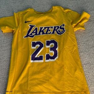 Nike Kids Yellow Lakers Jersey